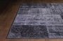 Conceptum Alfombra Jazz Chenille Negra AL 81, 150 x 230 cm, 100% Poliéster, Tacto Lujoso y Duradero, Apta Lavadora